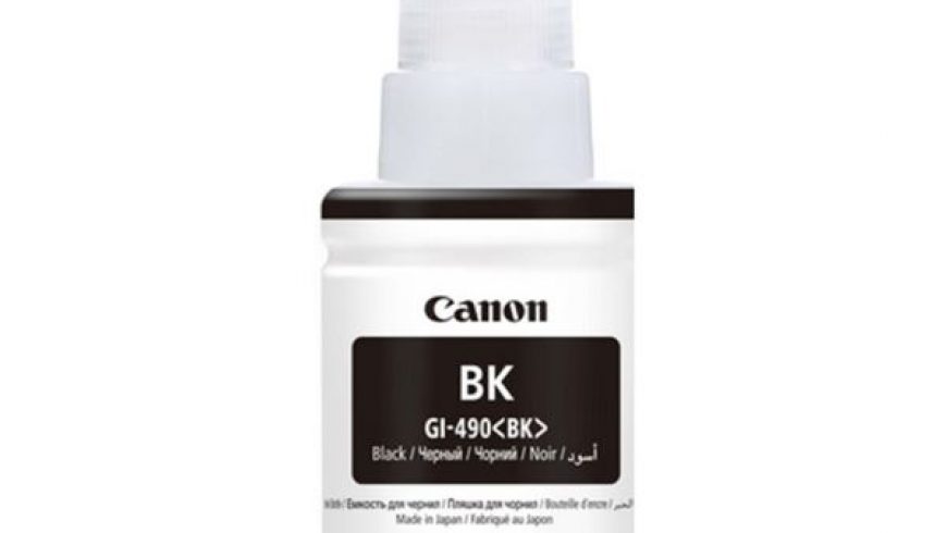 CANON GI-490PGBK SİYAH MÜREKKEP KARTUŞU ( GI-490PGBK ) G1400/G2400/G3400/G4400