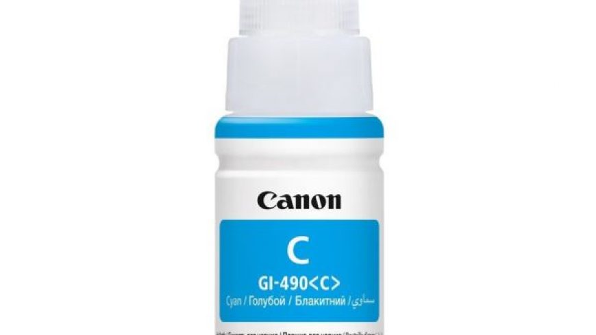 CANON GI-490C MAVİ MÜREKKEP KARTUŞU ( GI-490C ) G1400/G2400/G3400/G4400